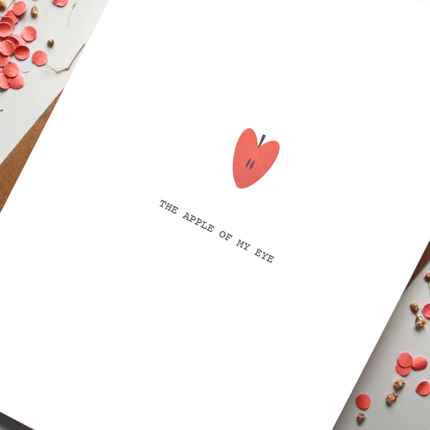 The Apple Of My Eye Card