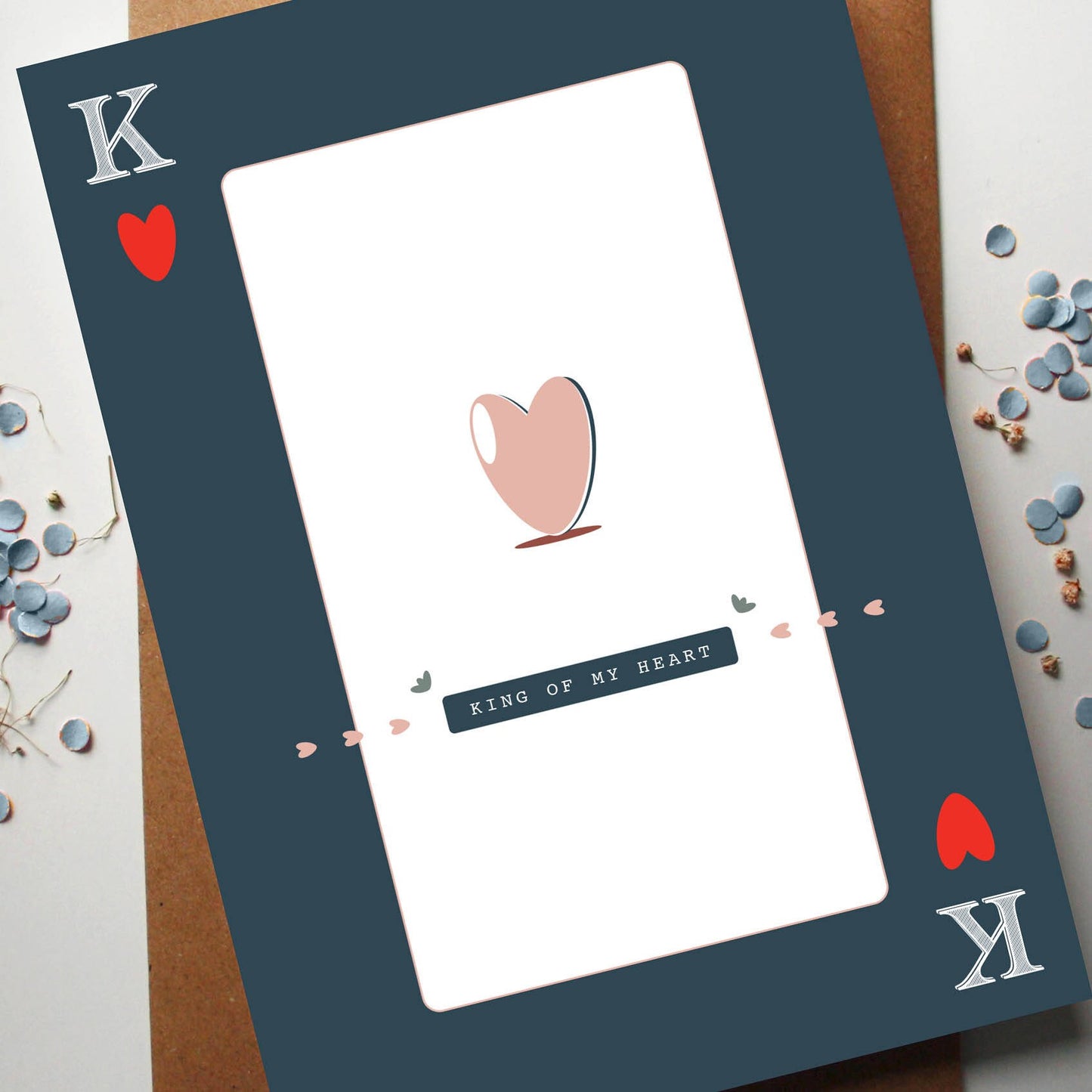King Of My Heart Card