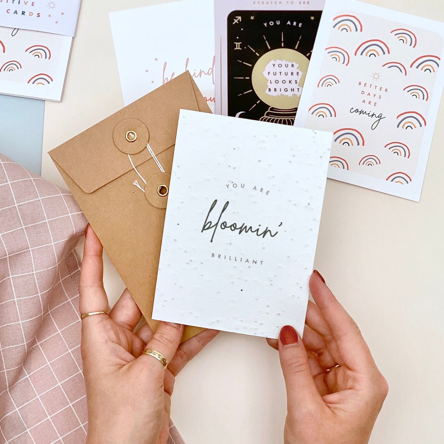 Pack of Six Positive Postcards