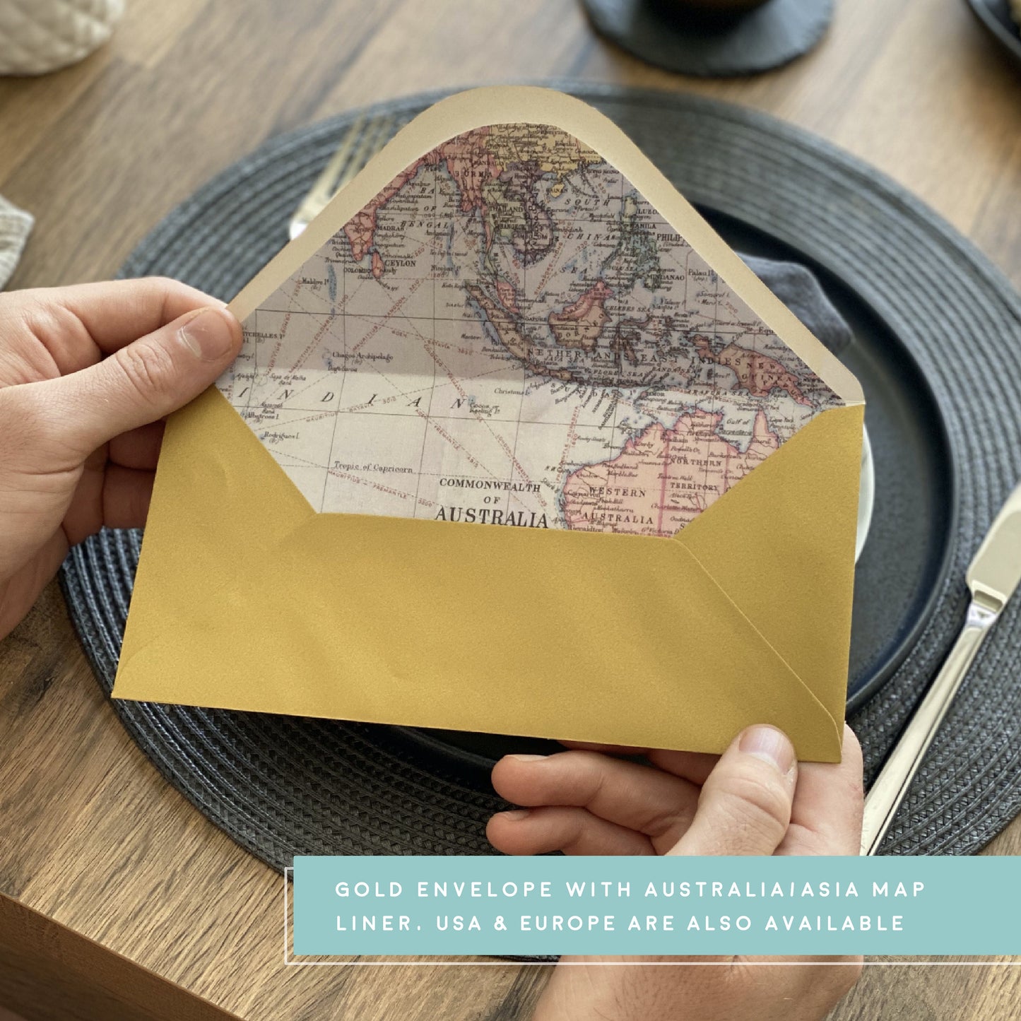 Vintage Travel Announcement Ticket Gift