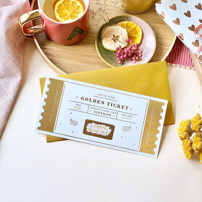 The Golden Ticket Scratch Card