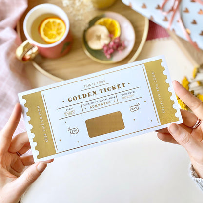 The Golden Ticket Scratch Card