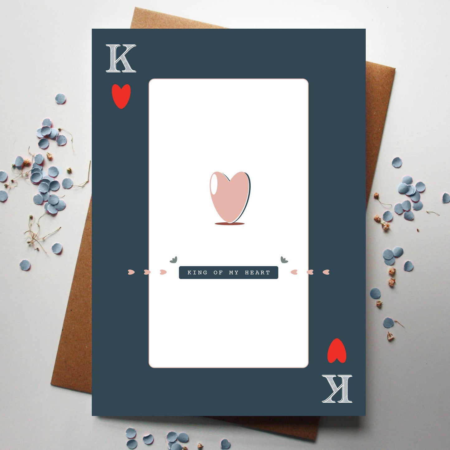 King Of My Heart Card