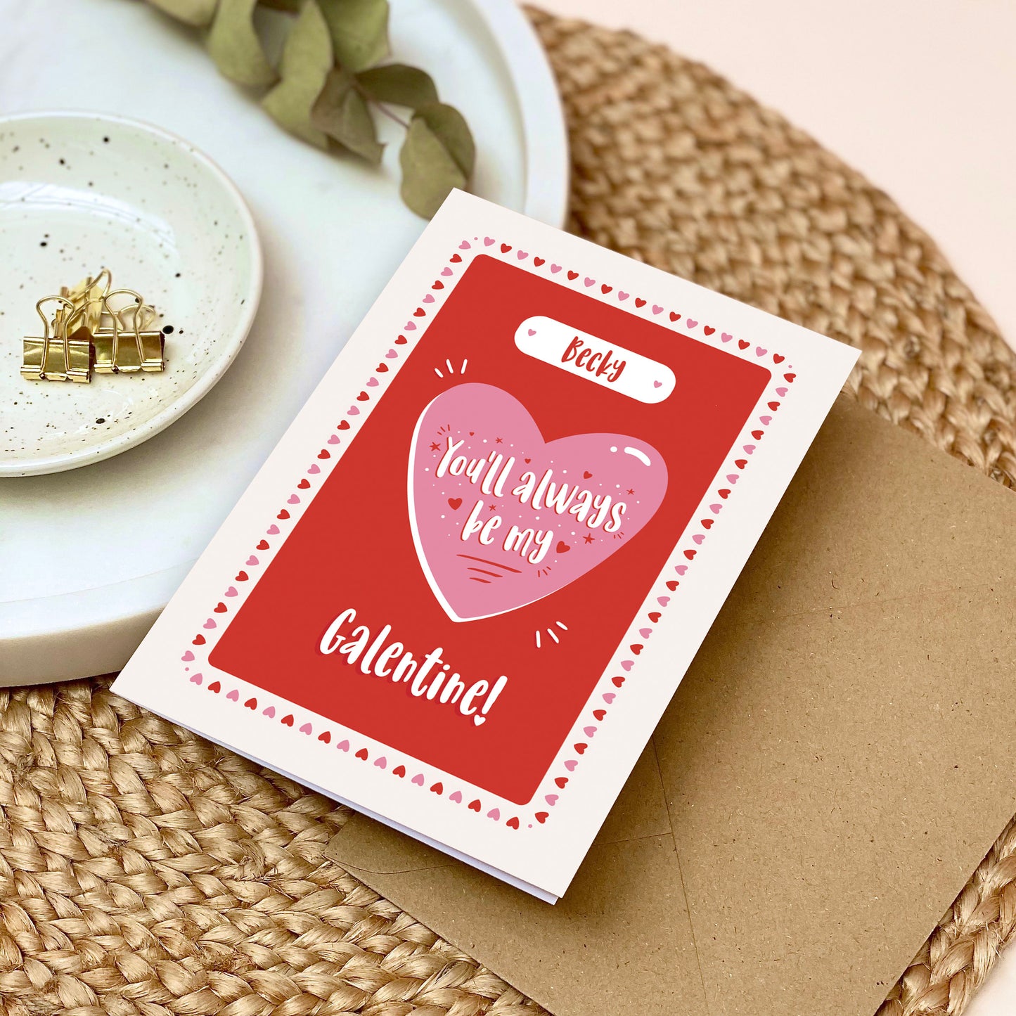 Personalised Galentine's Day Card